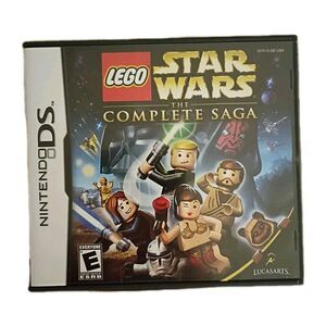 LEGO Star Wars: The Complete Saga (Nintendo DS, 2007) Cartridge+Case+Booklet